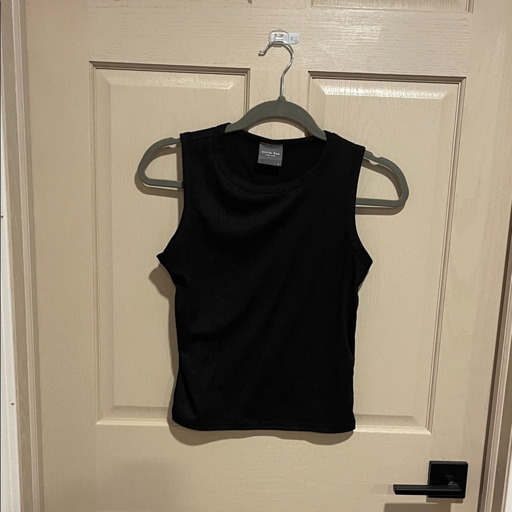 Olivia Rae Classic Black Tank Top